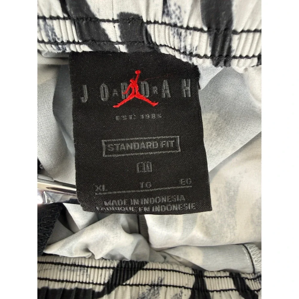 Jordan‎ Graphic Basketball Shorts Mens XL Black White DH0590-010 Jumpman Print